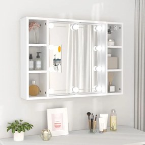 Mobile A Specchio Con Led Bianco 76x15x55 Cm /