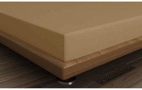 Lenzuolo con angoli marrone in cotone 140x200 cm – Mijolnir