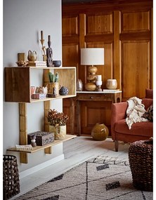 Libreria a parete in legno di mango in colore naturale 96,5x110,5 cm Millian - Bloomingville