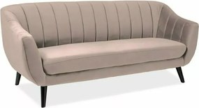 Divano 3 posti Elite 3 Velvet beige – 200x85x83 cm