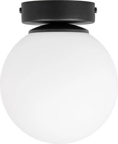 Plafoniera MOONLIGHT 1xE27/15W/230V Ø 16 cm nera