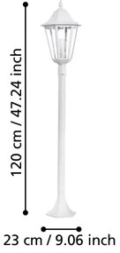 Eglo 93452 Lampada da esterno NAVEDO E27/60W/230V