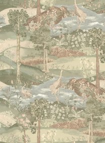 GP & J Baker Carta da parati Palace Tapestry - Antique