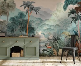 Fotomurale Darwin, verde 400X300 cm