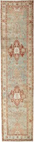 Hamedan Tappeto 110 x 470 Blu (Iran) Annodato A Mano