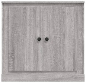 Credenza Grigio Sonoma 70x35,5x67,5 cm in Legno Multistrato