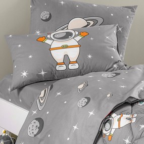Completo Lenzuola in Cotone Spazio Singolo Caleffi Kids