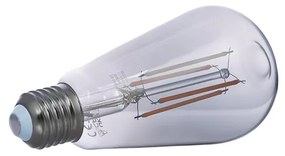 Luumr - Lampadina 4,9W ST64 Tuya WLAN E27 Smoked