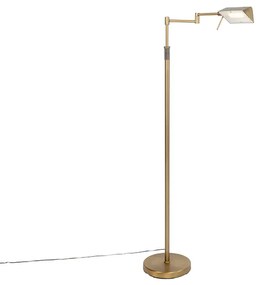 Lampada da terra di design in bronzo con LED e dimmer touch - Notia
