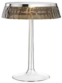 Flos Bon Jour Lampada Da Tavolo 41 cm a luce diffusa cromo con corona Fume