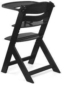 KINDERKRAFT - Sedia da pranzo per bambini ENOCK Premium nero