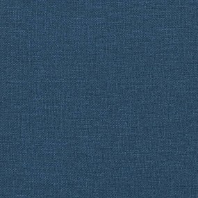 Giroletto con Testiera Blu 90x190 cm in Tessuto