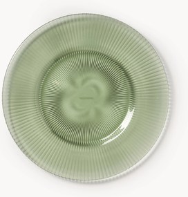 Piatti da colazione millerighe Effie, set da 4