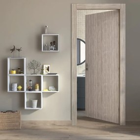 Porta battente Cedar beige L 60 x H 210 cm reversibile