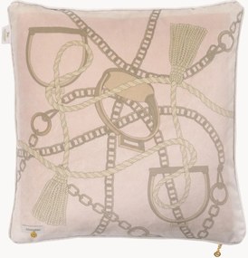 Cuscino in velluto Chain