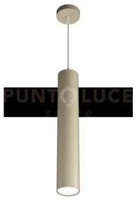 Shape sospensione tubo h.50 1 luce sabbia 1143-s50-sa