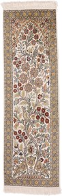 Cashmere Silk Tappeto orientale 40x120 (Indian) Annodato A Mano