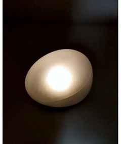 Lampada solare a LED con 2 LED, 1,2 V, 300 mAh, IP44, nera/bianca