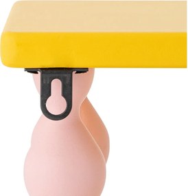 Mensola per bambini gialla con ripiani multipli 60 cm Bibiola – Bloomingville Mini