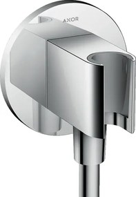 Supporto per Doccetta a muro Square Cromo Hansgrohe Fixfit Porter 26487000