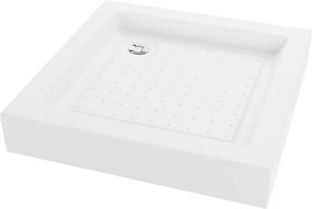 Mexen Rio piatto doccia quadrato 80 x 80 cm, bianco - 45108080