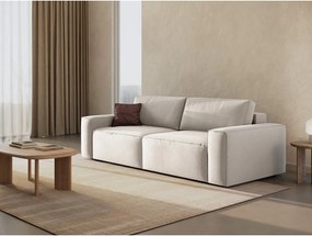 Divano letto beige 247 cm Jodie - Micadoni Home