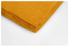 Lenzuolo in micropush giallo miele , 180 x 200 cm - My House