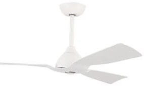 Ventilatore da soffitto Ø132 cm IP44 bianco con telecomando