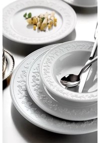 Set da tavola 24 pezzi in porcellana bianca