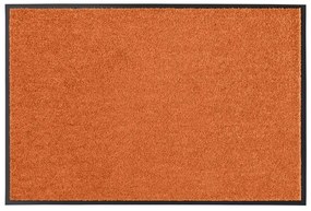 Oranžová rohožka Hanse Home Wash &amp; Clean, 39 x 58 cm