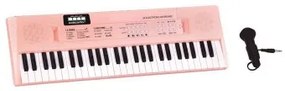 Pianoforte Educativo Apprendimento Reig Rosa Microfono