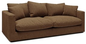 Divano marrone 220 cm Comfy - Scandic