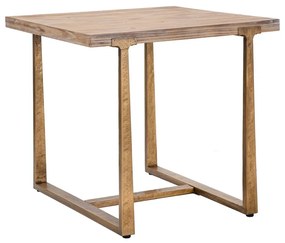 Tavolo da pranzo in colore naturale 80x80 cm Ankara - Mauro Ferretti