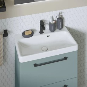 Mobile da bagno sotto lavabo Remix  opaco L 60 x H 58 x P 33 cm 2 cassetti, lavabo non incluso