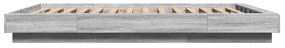 Giroletto grigio sonoma 135x190 cm in legno multistrato