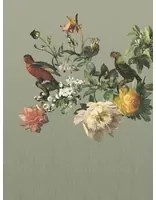 Eijffinger Carta da parati panoramica Big Birds - Sage grey