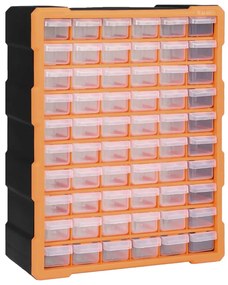 Mobile Contenitore Con 60 Cassetti 38x16x47,5 Cm /