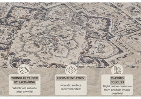Passatoia greige 80x200 cm Terrain Designer Sand – Hanse Home
