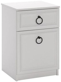 Comodino 63x40 cm bianco