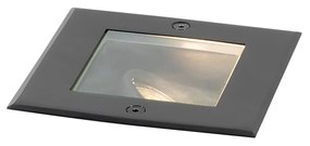 Faretto da terra moderno nero IP65 - Oneon