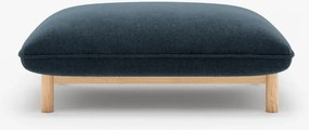 Pouf Ada in tessuto strutturato – 95x65x44 cm