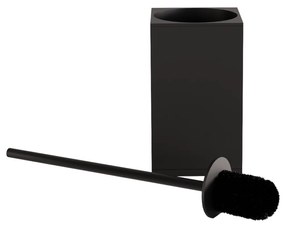 Spazzola per WC mettalico B110 MATT BLACK