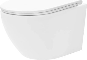 Vaso WC sospeso Rea Carlo Mini Tornado Rimless Flat Pro