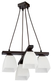 Jupiter 1112 - AB4 - Lampadario a sospensione ALBA 4xE27/60W/230V