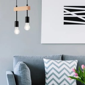 Lampadario a cavo ORAZIO 2xE27/60W/230V