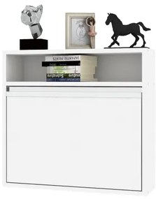 Tavolo da lavoro pieghevole OPTIMUM 60x64 cm bianco