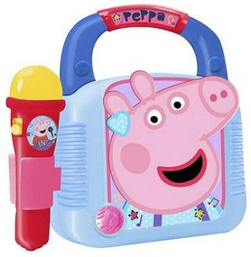 Giocattolo Musicale Peppa Pig Microfono 22 x 23 x 7 cm MP3