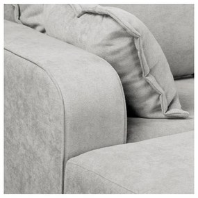 Divano angolare grigio chiaro (angolo sinistro) Beata - Ropez