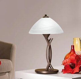 EGLO 91435 - Lampada da tavolo VINOVO 1xE27/60W/230V