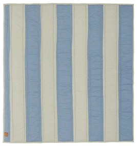 OYOY Living Design - Striped Quilted Copriletto Blu/Clay OYOY Living Design